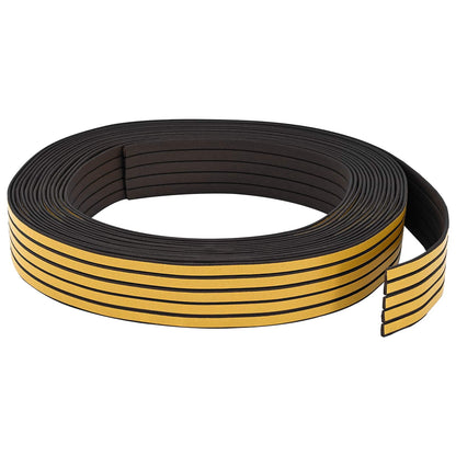 Zelfklevende raamafdichting Zwart 8 x 2 mm 100 m EPDM-schuim