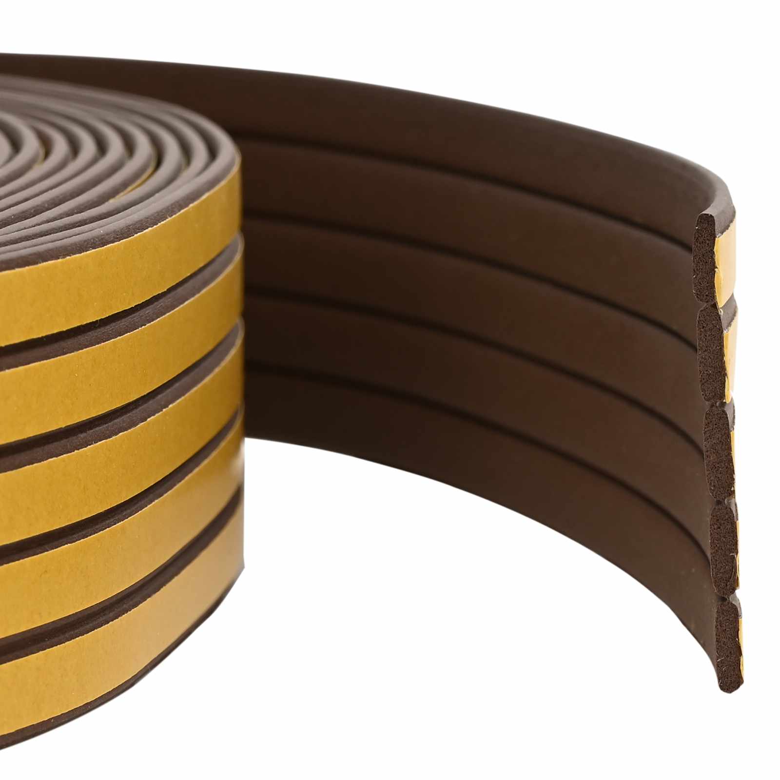 Zelfklevende raamafdichting Bruin 9 x 3 mm 25 m EPDM-schuim