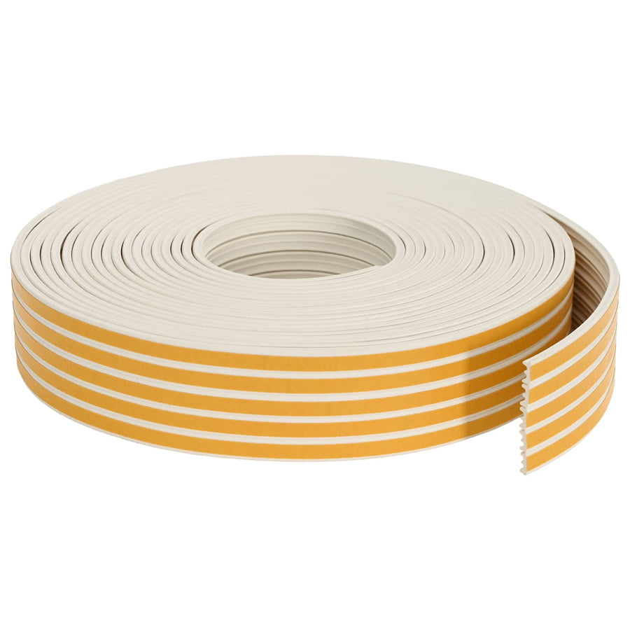 Zelfklevende raamafdichting Wit 9 x 4 mm 12 m EPDM-schuim