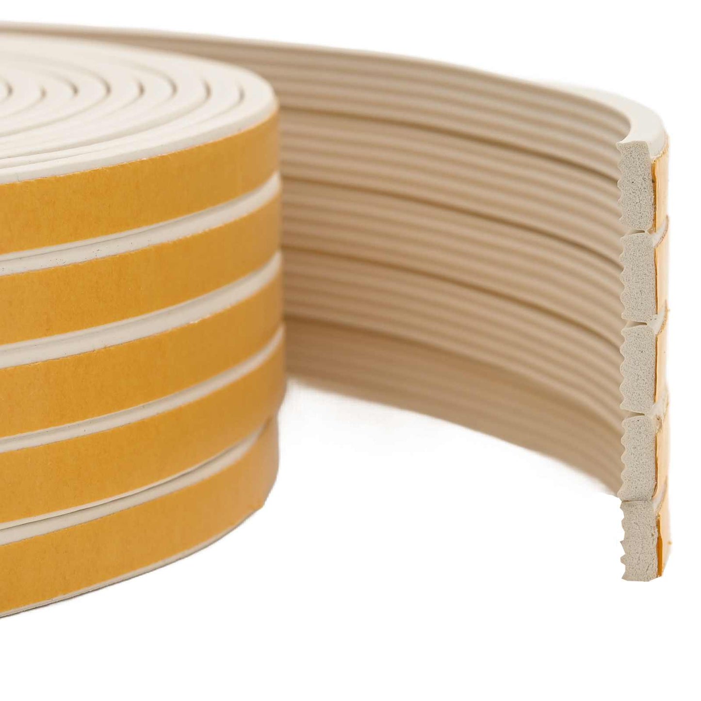 Zelfklevende raamafdichting Wit 10 x 4 mm 12 m EPDM-schuim