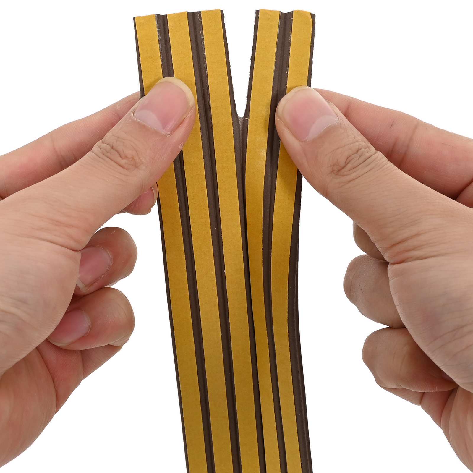 Zelfklevende raamafdichting Bruin 15 x 8 mm 100 m EPDM-schuim