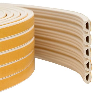 Zelfklevende raamafdichting Wit 10 x 6 mm 25 m EPDM-schuim