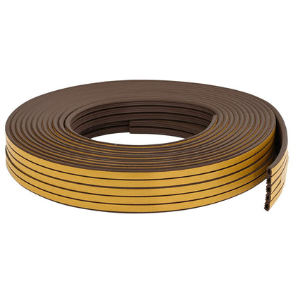 Zelfklevende raamafdichting Bruin 10 x 6 mm 100 m EPDM-schuim