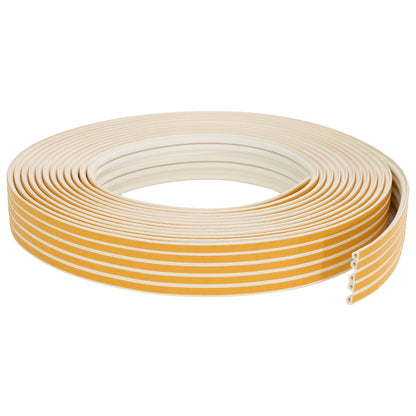 Zelfklevende raamafdichting Wit 9 x 6 mm 100 m EPDM-schuim