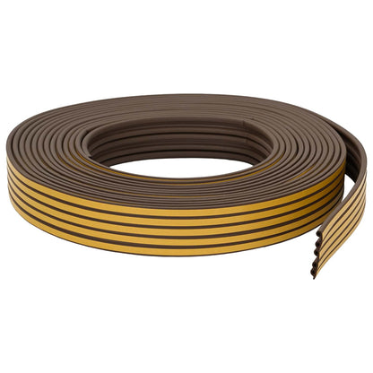 Zelfklevende raamafdichting Bruin 9 x 6 mm 12 m EPDM-schuim