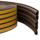 Zelfklevende raamafdichting Bruin 9 x 6 mm 25 m EPDM-schuim