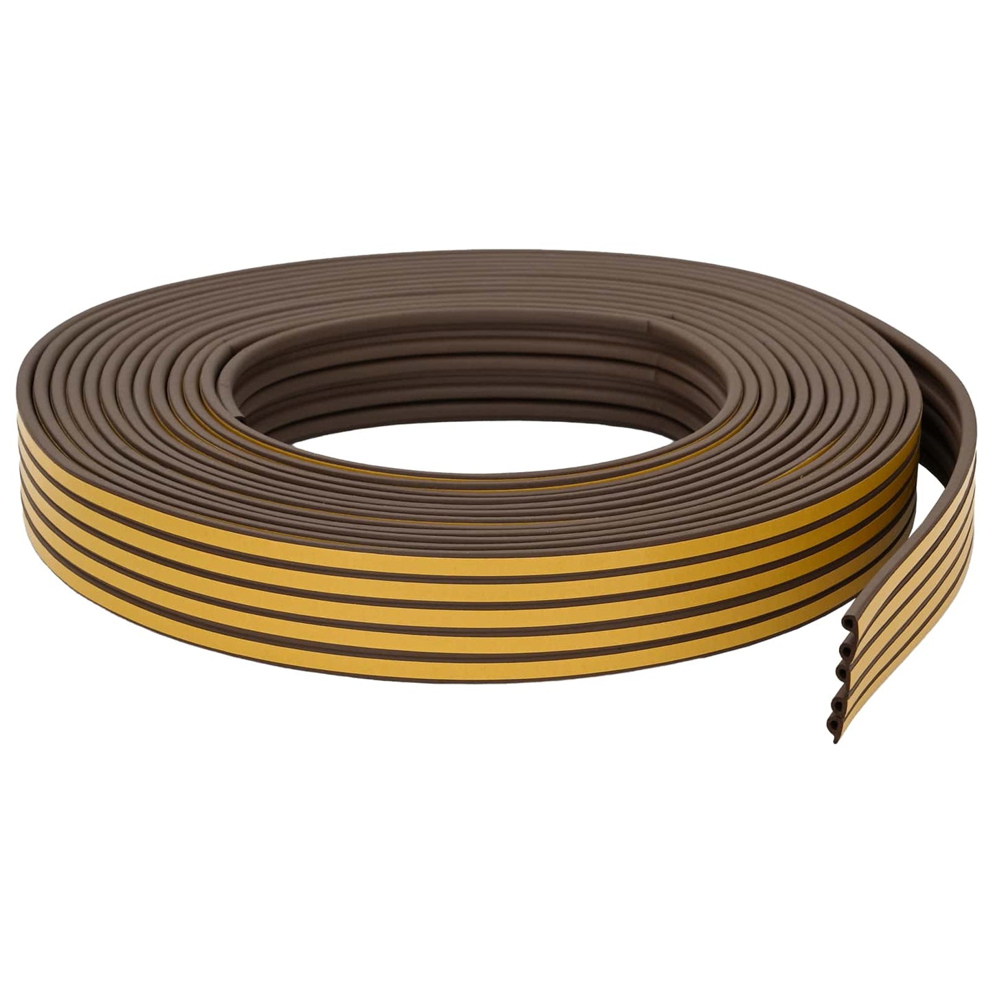Zelfklevende raamafdichting Bruin 9 x 6 mm 25 m EPDM-schuim