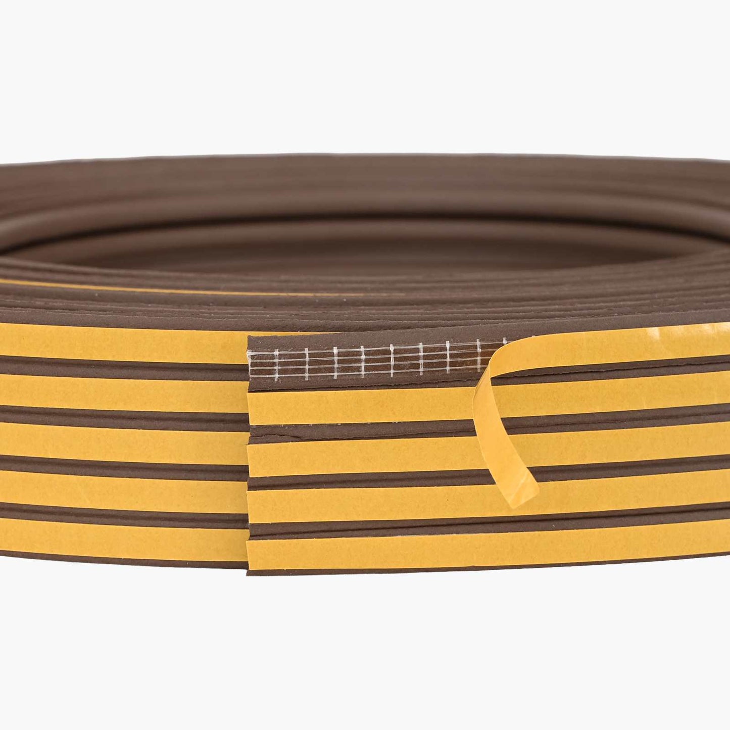 Zelfklevende raamafdichting Bruin 9 x 6 mm 50 m EPDM-schuim