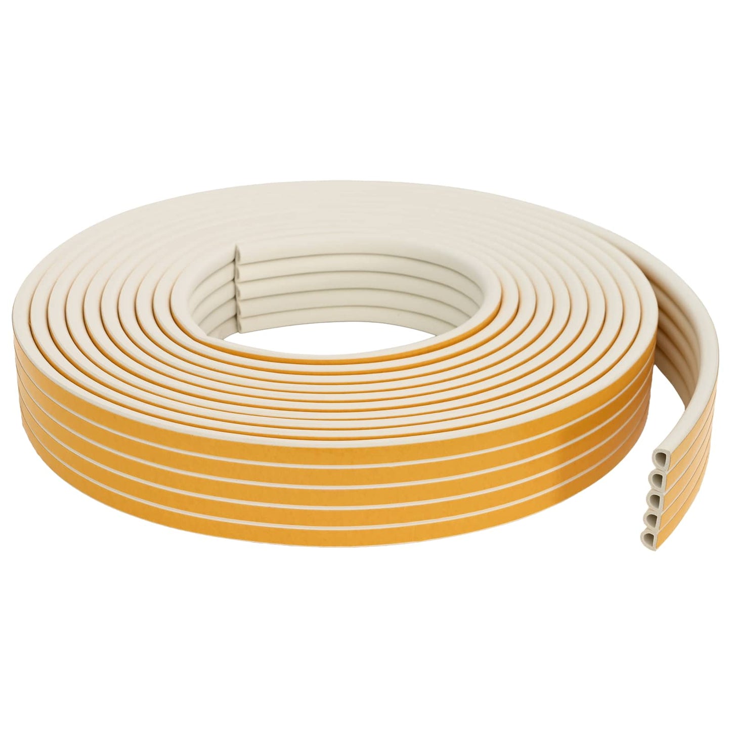 Zelfklevende raamafdichting Wit 9 x 8 mm 12 m EPDM-schuim