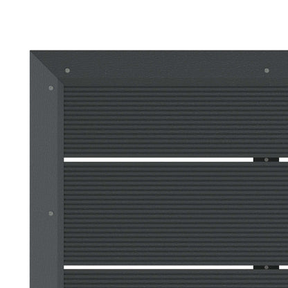 Douchebasisplaat Zwart 101 x 63 x 5,5 cm WPC