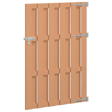 Tuinpoort 100 x 150 cm WPC en Aluminium Bruin
