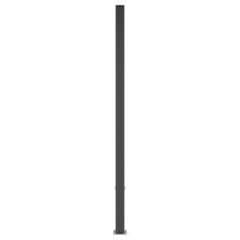 Hekpaneel WPC en Aluminium Zwart