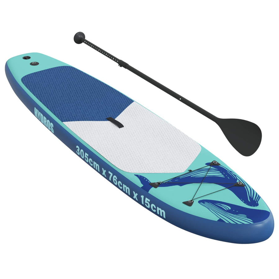 Opblaasbare Stand Up Paddle Board HYDROS 305 x 76 x 15 cm voor