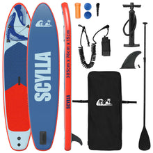 Opblaasbaar Stand Up Paddle Board SCYLLA 305 x 76 x 15 cm Blauw