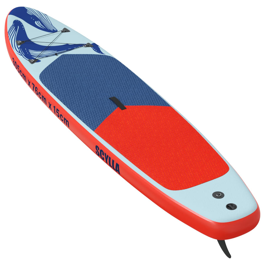 Opblaasbaar Stand Up Paddle Board SCYLLA 305 x 76 x 15 cm Blauw