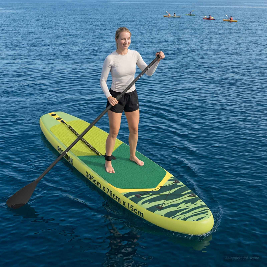 Opblaasbaar Stand Up Paddle Board POSEIDON 305 x 76 x 15 cm