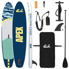 Opblaasbaar Stand Up Paddle Board APEX 305 x 76 x 15 cm Blauw