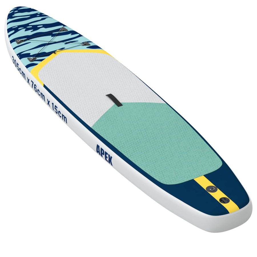 Opblaasbaar Stand Up Paddle Board APEX 305 x 76 x 15 cm Blauw