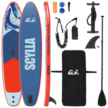 Opblaasbare Stand Up Paddle Board SCYLLA 335 x 76 x 15 cm Blauw