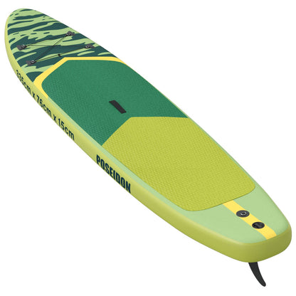 Opblaasbaar Stand Up Paddle Board POSEIDON Groen PVC