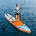 Opblaasbaar paddleboard 335x76x15 cm blauw