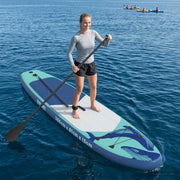 Opblaasbaar SUP Board Hydros 366x81x15 cm turquoise
