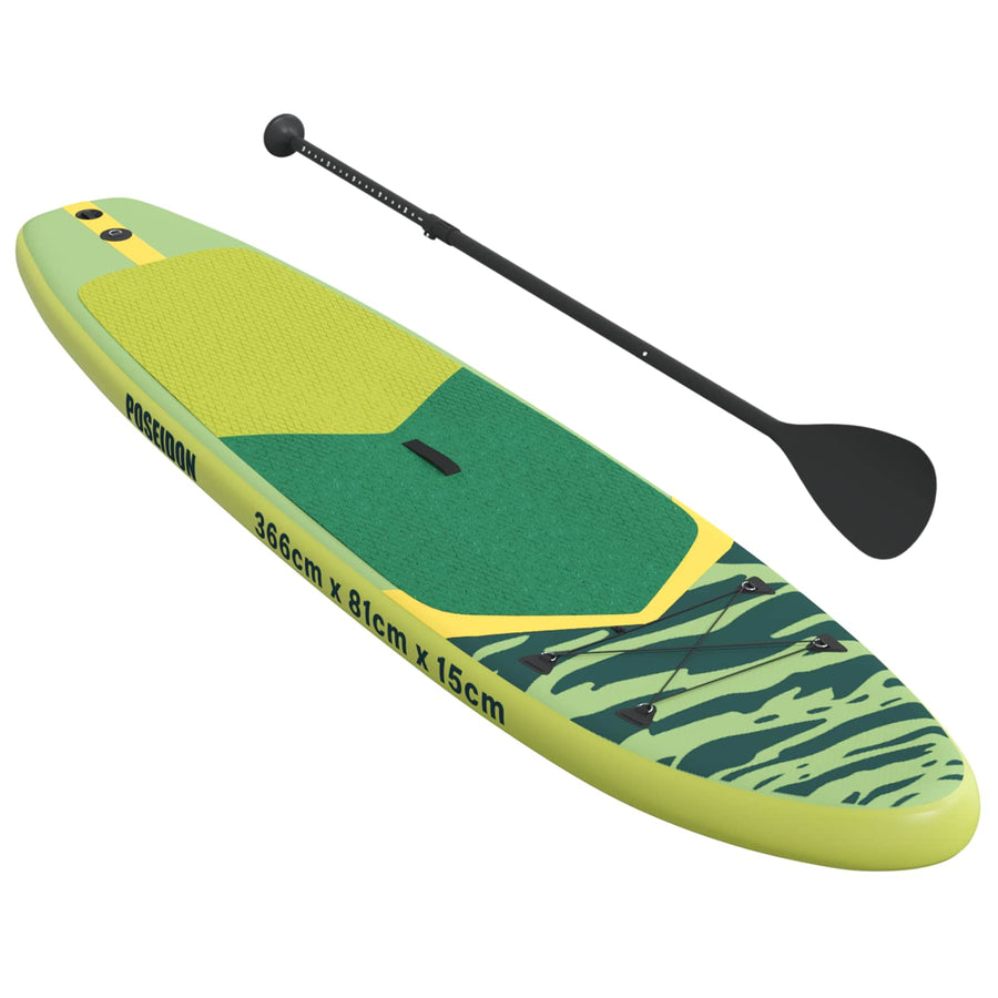 Opblaasbaar Stand Up Paddle Board POSEIDON 366 x 81 x 15 cm