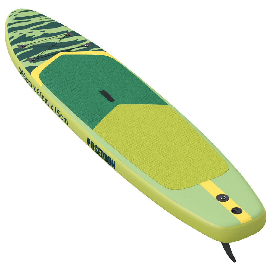 Opblaasbaar Stand Up Paddle Board POSEIDON 366 x 81 x 15 cm