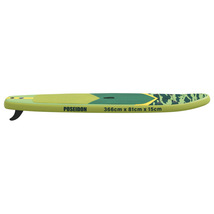 Opblaasbaar Stand Up Paddle Board POSEIDON 366 x 81 x 15 cm