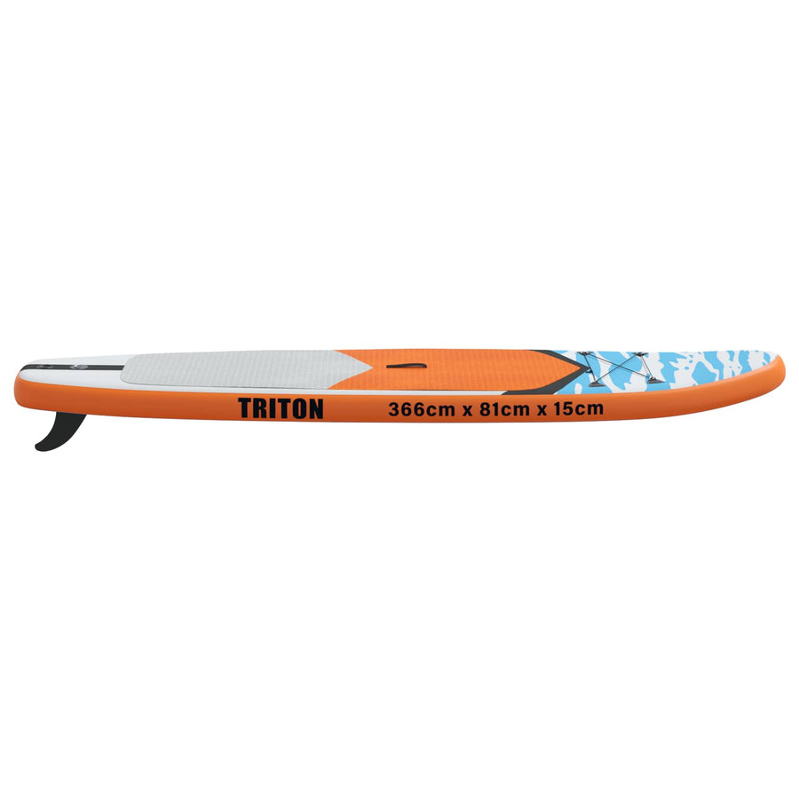 Opblaasbaar Stand Up Paddle Board TRITON 366 x 81 x 15 cm Blauw