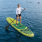 SUP board met zitplaats 305x76x15 cm groen