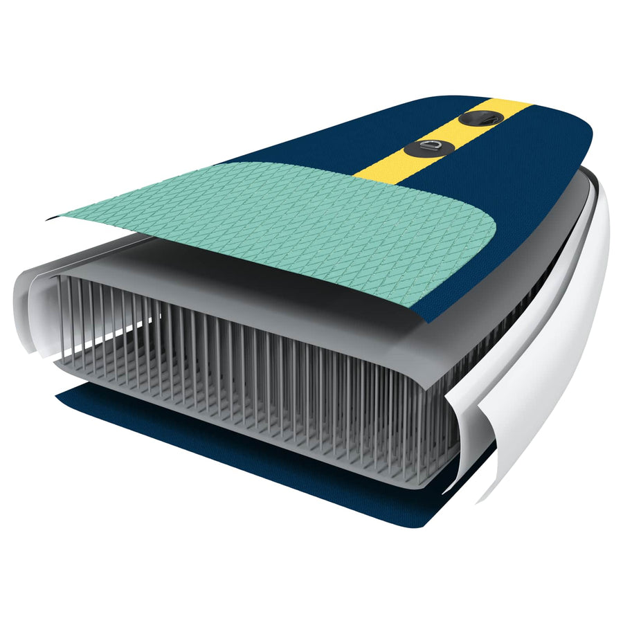SUP Board met zitplaats 2-in-1 APEX 305 x 76 x 15 cm Blauw voor