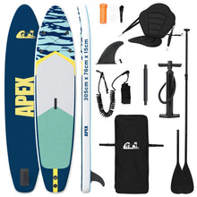 SUP Board met zitplaats 2-in-1 APEX 305 x 76 x 15 cm Blauw voor