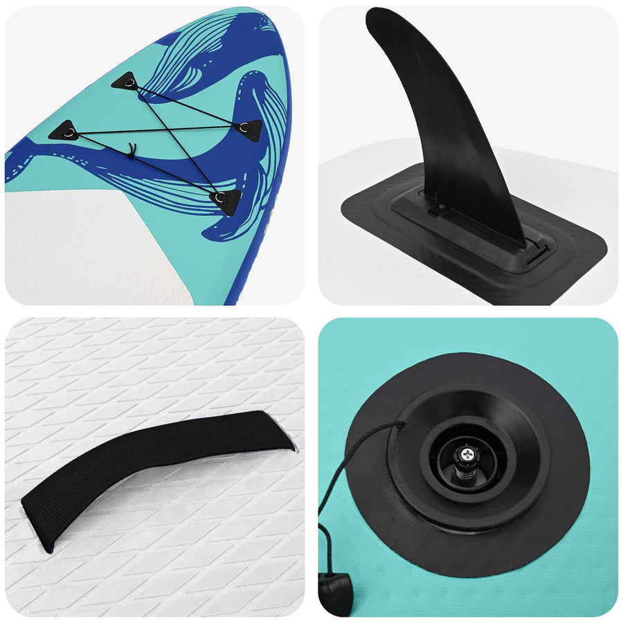 Opblaasbaar SUP Board met Zeil HYDROS 330 x 76 x 15 cm voor