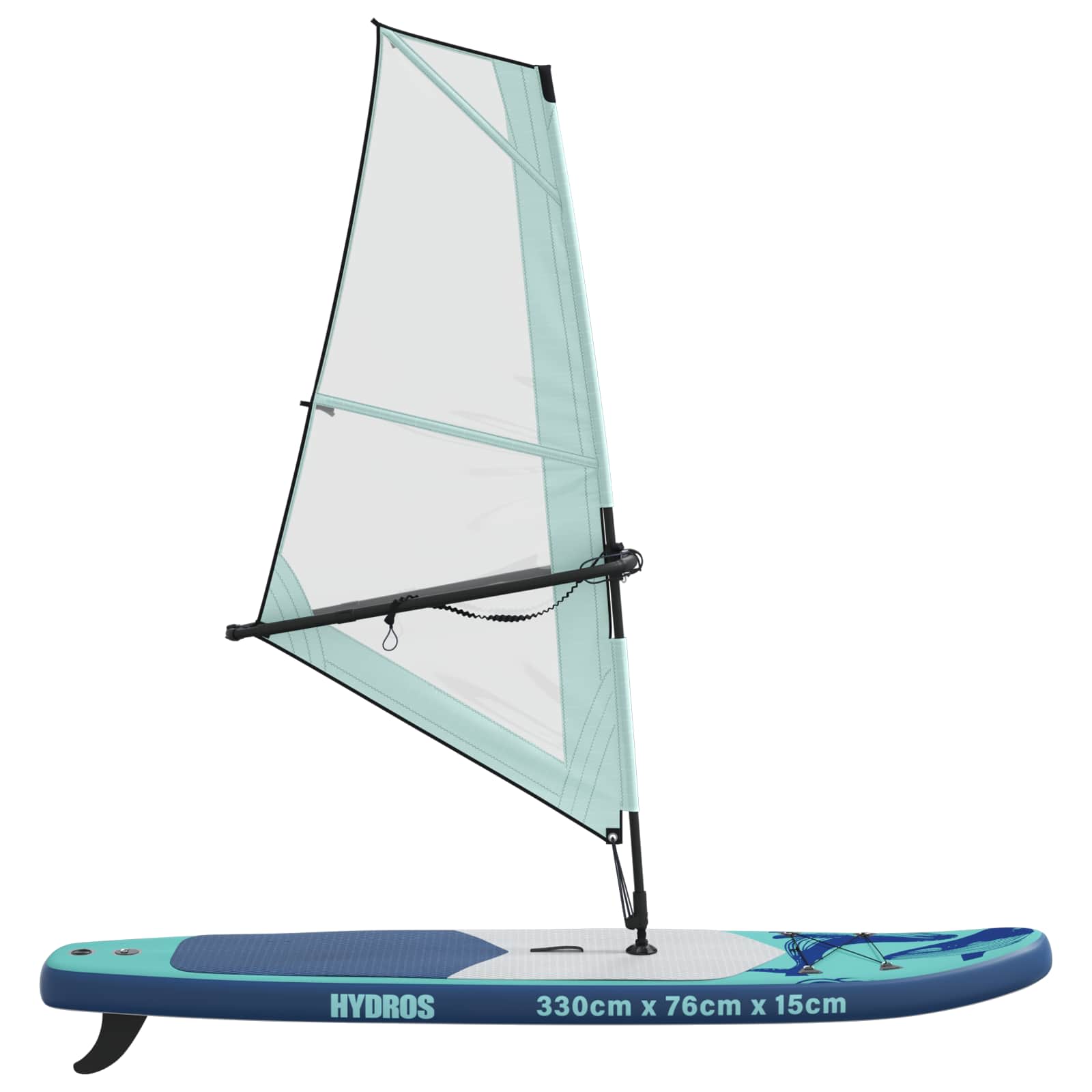 Opblaasbaar SUP Board met Zeil HYDROS 330 x 76 x 15 cm voor