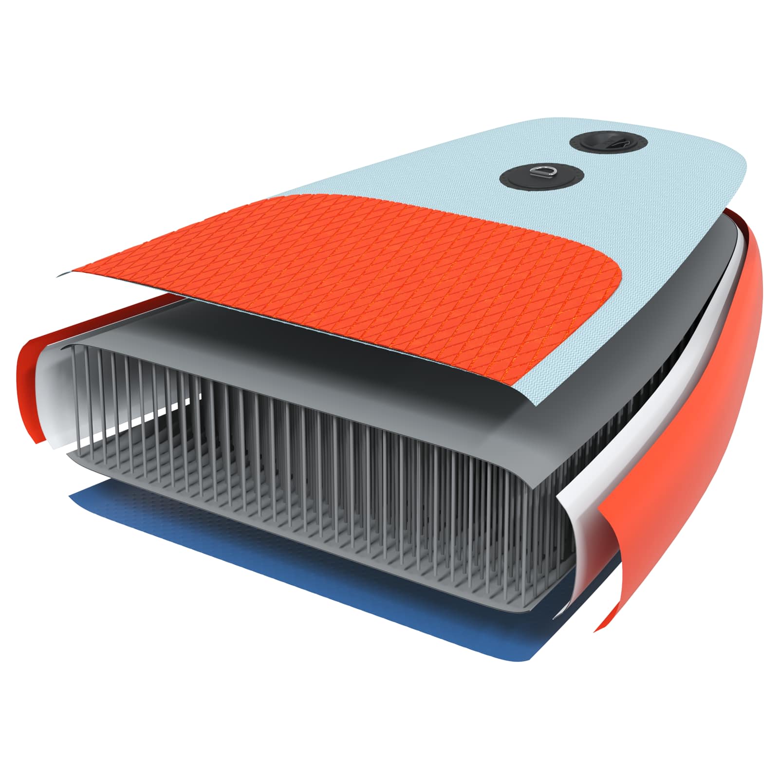 Opblaasbaar SUP Board met Zeil SCYLLA 330 x 76 x 15 cm Blauw