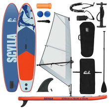 Opblaasbaar SUP Board met Zeil SCYLLA 330 x 76 x 15 cm Blauw