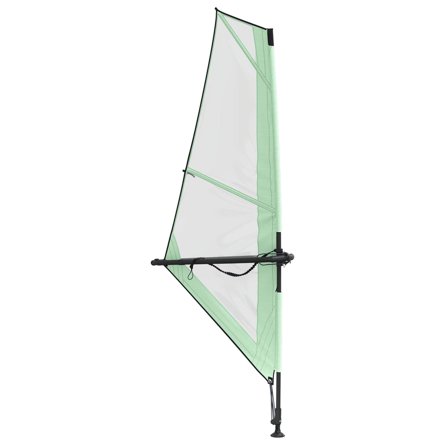 Opblaasbaar SUP Board met Zeil POSEIDON 330 x 76 x 15 cm Groen