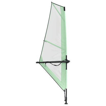 Opblaasbaar SUP Board met Zeil POSEIDON 330 x 76 x 15 cm Groen