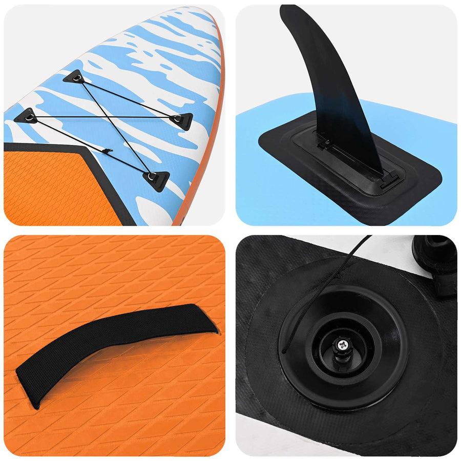 Opblaasbaar SUP Board met Zeil TRITON 330 x 76 x 15 cm Blauw