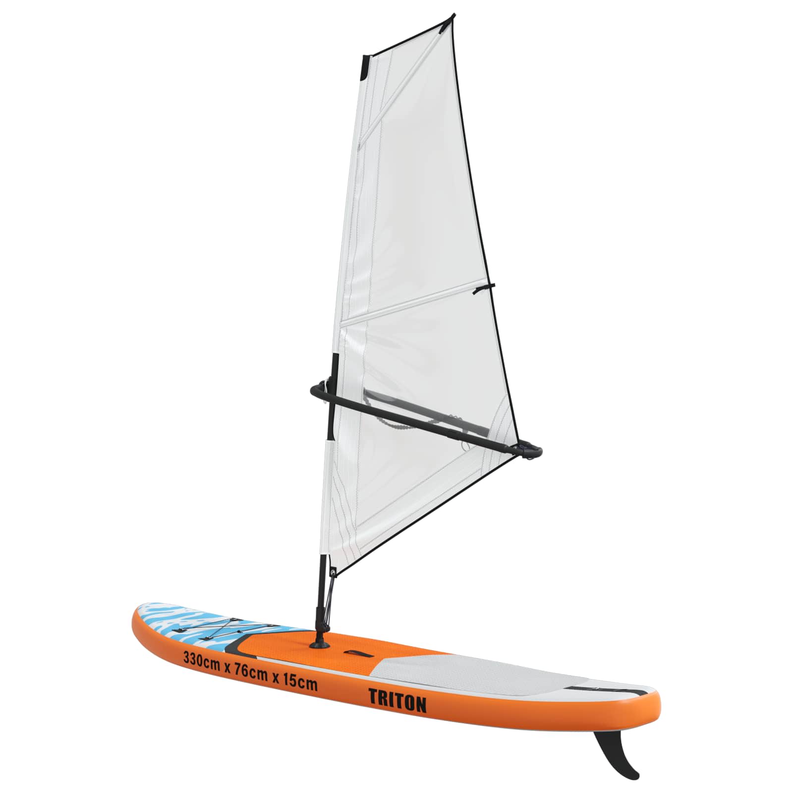 Opblaasbaar SUP Board met Zeil TRITON 330 x 76 x 15 cm Blauw