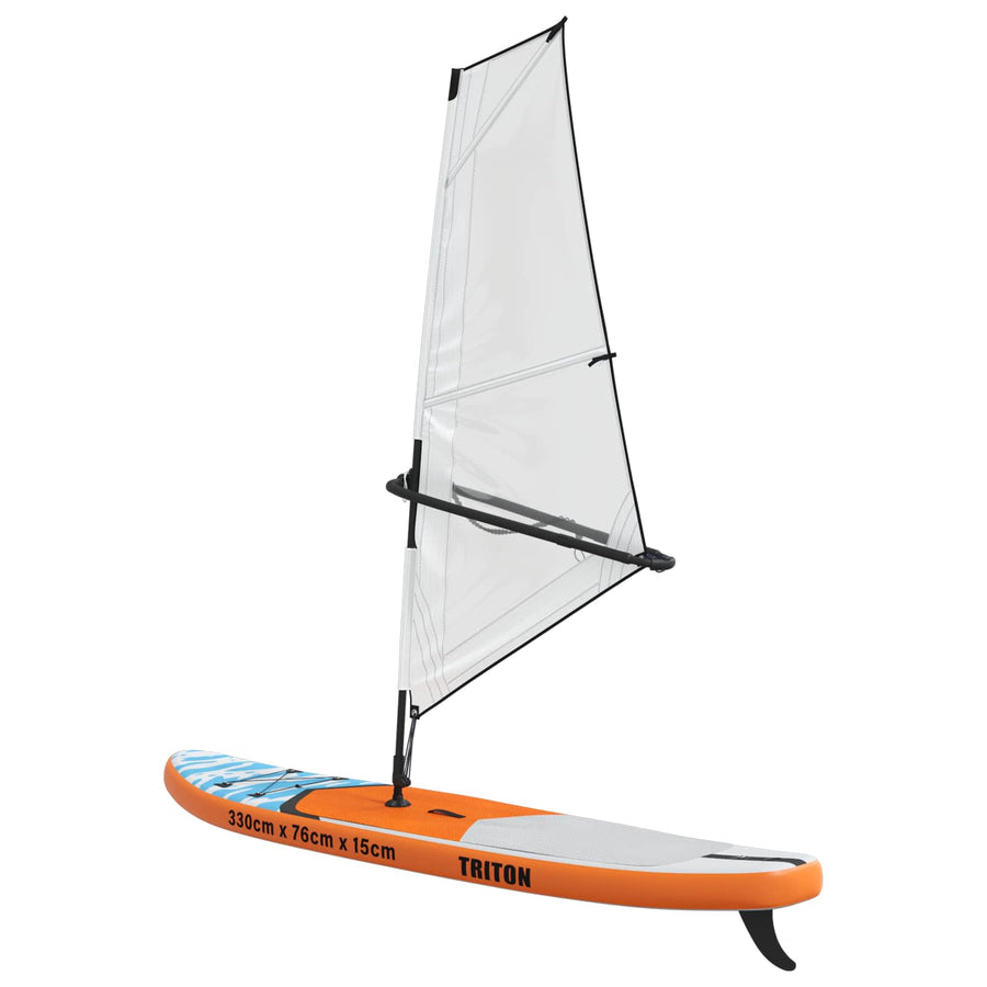 Opblaasbaar SUP Board met Zeil TRITON 330 x 76 x 15 cm Blauw
