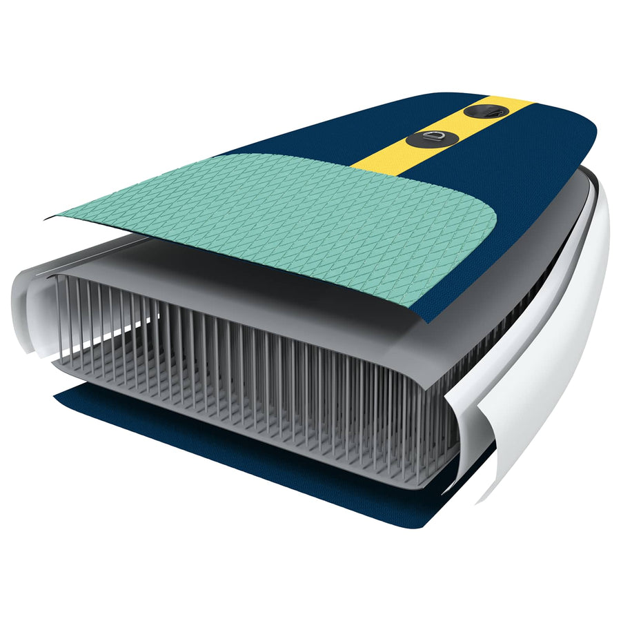Opblaasbaar SUP Board met Zeil APEX 330 x 76 x 15 cm Blauw voor