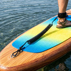 SUP leash 318 cm zwart