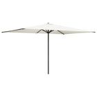 Tuinparasol 200x300 cm rechthoekig crèmekleurig
