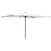 Tuinparasol 200x300 cm rechthoekig crèmekleurig