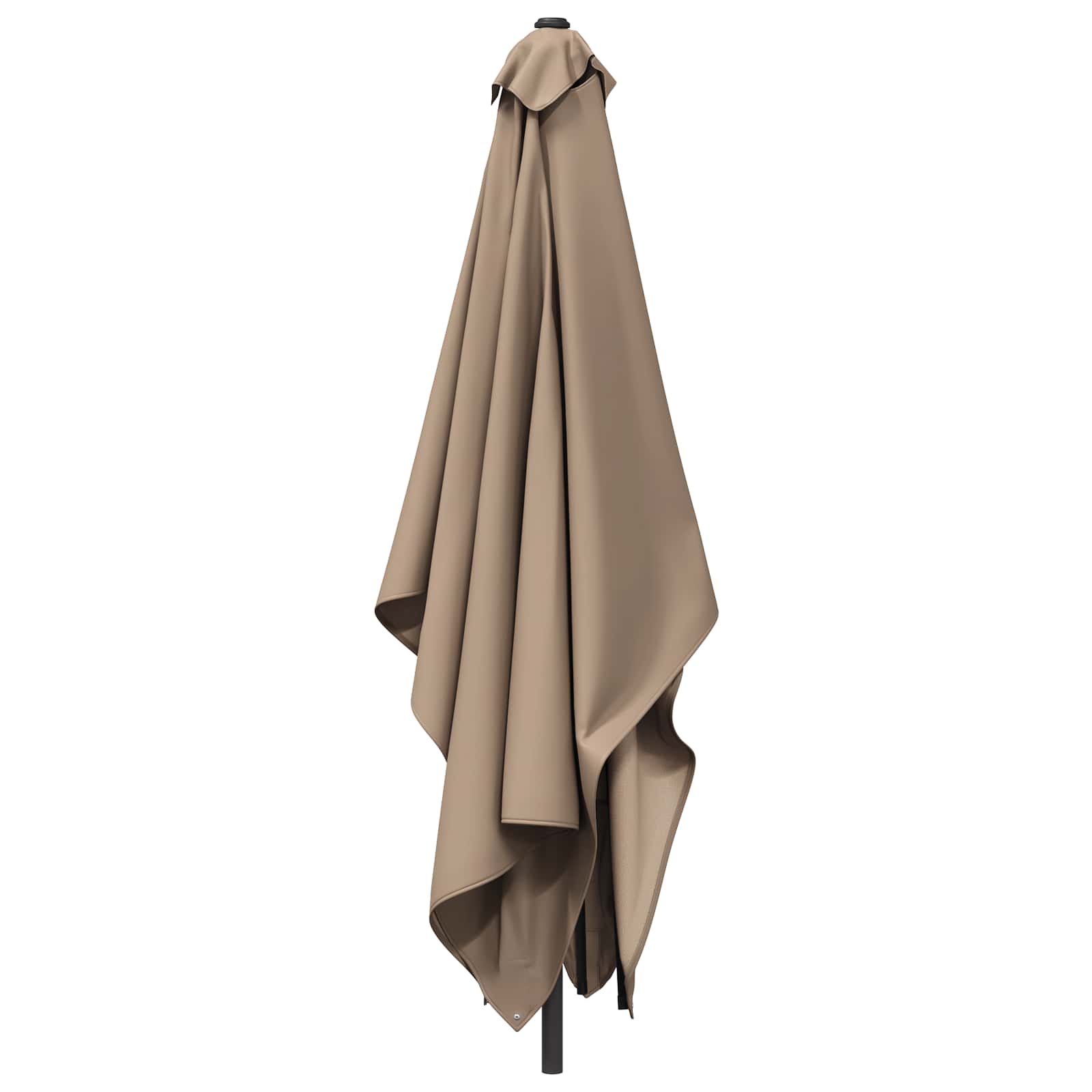 Tuinparasol 200 x 300 cm Polyester Rechthoekig Taupe
