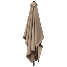 Tuinparasol 200 x 300 cm Polyester Rechthoekig Taupe