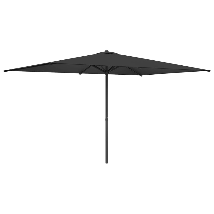 Tuinparasol 200 x 300 cm Polyester Rechthoekig Antracietkleurig