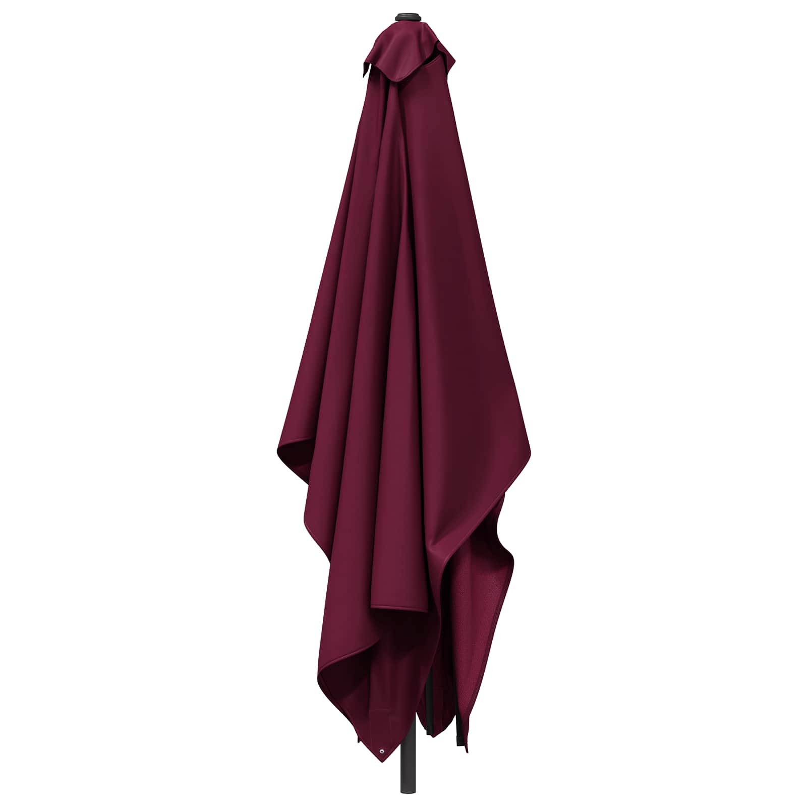 Tuinparasol 200 x 300 cm Polyester Rechthoekig Bordeaux Rood